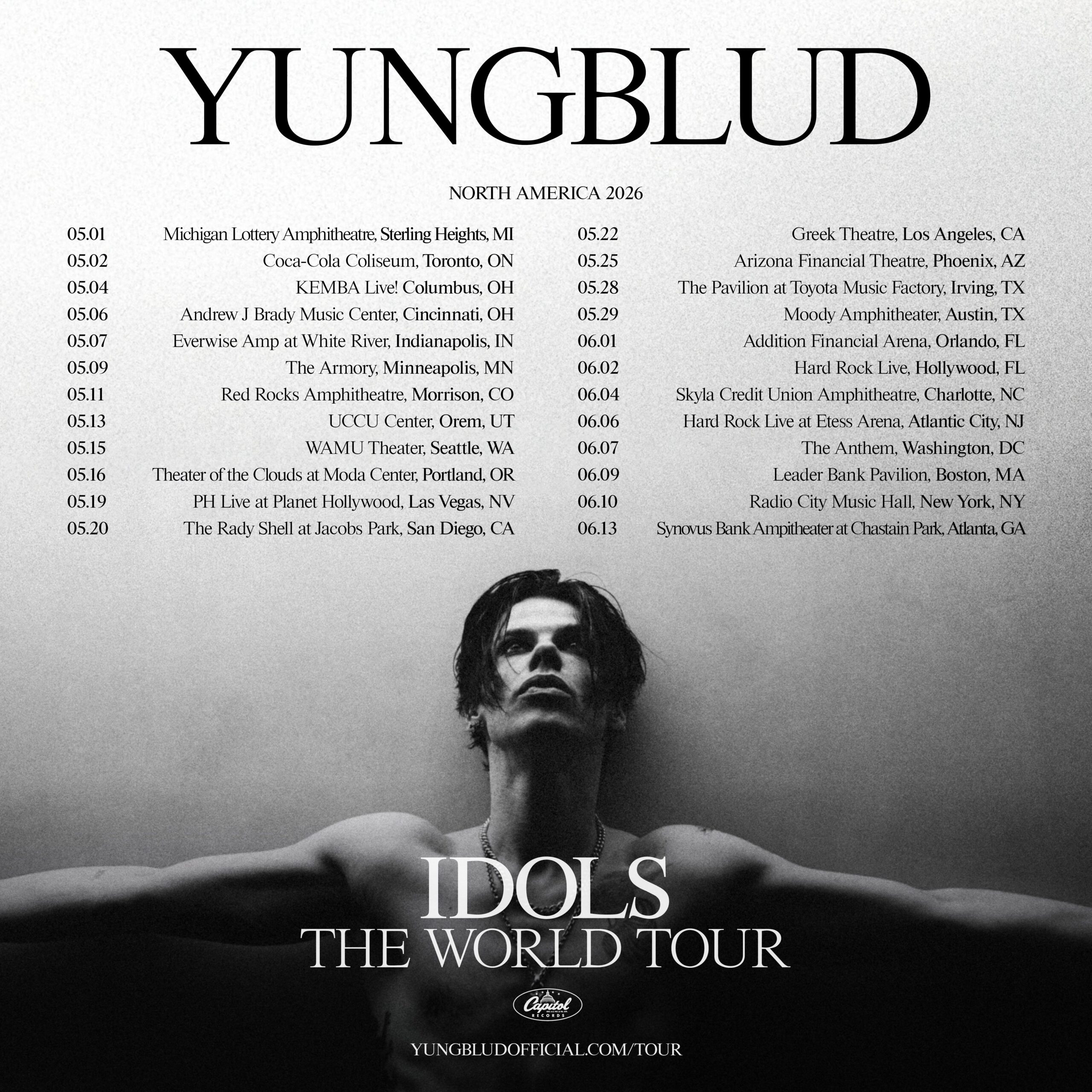 IDOLS Tour Poster